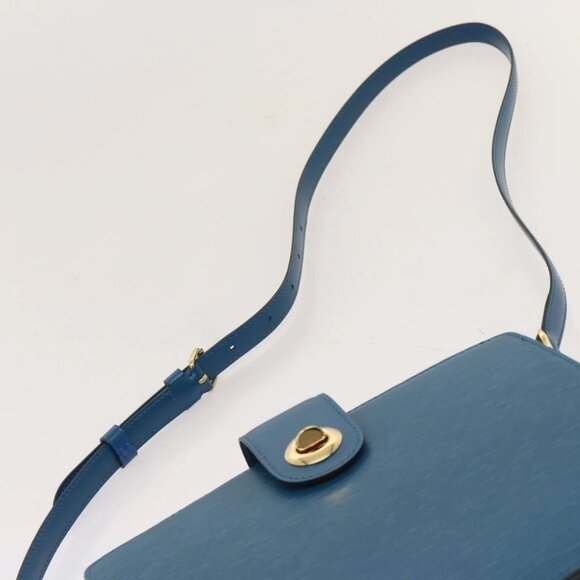 LOUIS VUITTON Epi Capuchin Shoulder Bag Blue - Picture 7 of 16